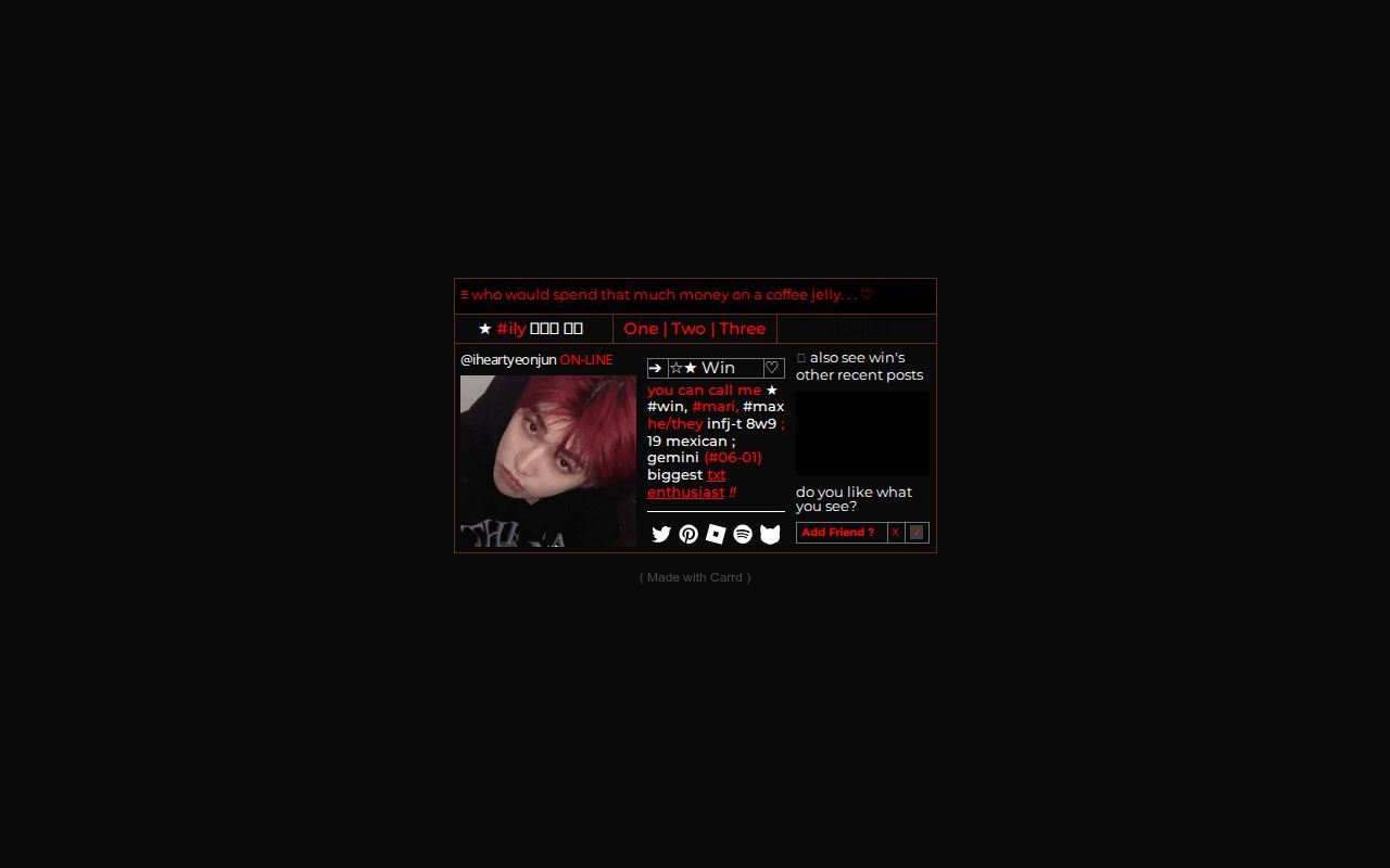 Carrd profile picture for @cognizant